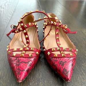 Valentino Rockstud Flats